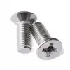 Tornillos Extensos Acero Inoxidable 304 Tornillos de Cabeza Plana de Cruz Tornillos de Máquina de Cabeza Avellanada de Cruz Ranura en Cruz Sujetadores Mayoreo