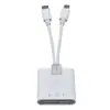 Adecuado para Teléfonos Móviles Huawei Adaptador Tipo-C Dos en Uno Carga OTG Conexión USB 3.0 Teclado Ratón para Uso de Oficina