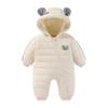 Macacão Bebê Shuaijia Transfronteiriço, Macacão Acolchoado de Algodão Espesso para Meninos e Meninas, Roupa de Inverno para Bebês para Uso Externo