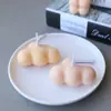 Vela Aromática de Nuvens Brancas Pequenas Formato de Nuvem Fofo Cera de Soja Vegetal Decoração de Casa Acessórios Nórdicos Presente de Mão