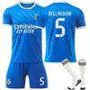 2526 Camiseta de visitante del Real Madrid Número 5 Bellingham Número 7 Cristiano Ronaldo Número 9 Mbappe Número 10 Modric Número 7 Vinicius