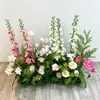 Arranjos de flores de chão para simulação estilo floresta múltiplos estilos disponíveis arranjos de flores de chão combinando com arco de casamento decoração para eventos comerciais em casa
