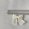 Mini Laço DIY Acessórios de Unha Vestíveis Laço Fita de Cetim Acessórios para Capa de Celular de Organza Acessórios para Roupas de Boneca BJD