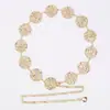 Cadena de cintura para mujer, cinturón de falda decorativo versátil de alta gama, cadena de pantalones de metal de estilo pequeño y fragante a la moda para mujer, venta al por mayor
