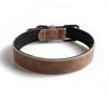 Nuevo collar para mascotas Aminger, collar doble de PU para perros para proteger el cuello del perro, venta directa de fábrica transfronteriza
