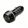 Cargador de Coche Transfronterizo Pd30W Adecuado para Huawei, Apple, Xiaomi Carga Súper Flash, Carga Rápida 60W Cargador de Coche Multi-Puerto