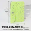 Suporte para Cartões de Folha Solta A7-6 Furos Porta-Cartões Bolsa de Armazenamento Espessada de PVC Porta-Moedas Multifuncional Acessórios para Páginas Internas de Diário