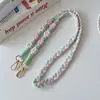 Cordón para Lanyard de Bolso Tejido a Mano Bohemio Transfronterizo Cordón para Teléfono Móvil Amazon Se Puede Llevar en la Espalda Cordón para Teléfono Móvil de Margarita Pequeña