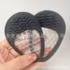 Almofada de Gel Colmeia para Antepé Anti-Desgaste Meio Tamanho para Salto Alto Amazon Cross-Border Massagem com Partículas Macias Absorventes de Choque