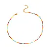Cuentas de Arroz Miyuki Cuentas Antiguas Importadas Pulsera Trenzada Collar Retro Colorido Moda Verano Playa Cadena para Clavícula