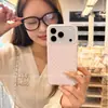 Adequado para iPhone 17 e Apple 16, nova capa protetora de lente de cobertura total da moda, design de coelho com placa de bolinhas rosa