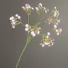 Flores Artificiales de Gipsófila con 3 Cabezas y 10 Ramas Decoración del Hogar Arreglo de Escena Accesorios de Fotografía Ramo Paisajismo Venta al por Mayor