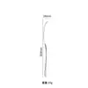 Cuchara de servir de acero inoxidable 304, Cuchara para compartir alimentos estilo occidental, Cucharita de café con forma de concha, Cuchara de servicio, Cuchara para sopa, Cuchara coladora, Cuchillo y tenedor para pescado de hotel