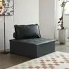 Sofá Perezoso Trendy Cubo de Tofu, Estilo Minimalista Italiano Nórdico, Sofá Silla de Tela Combinación Recta Pequeña para Apartamento