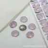 Wuzhou K9 Super Brilhante 8X10 Forma de Ovo de Pombo Strass 1:1 Réplica de Acessórios para Nail Art Huazi Pontiagudos de Fundo Decorativo DIY