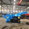 China Mina ZWY-40 Esteira Hidráulica de Galeria Pequena Máquina de Escavação de Escória Raspador de Escória Esteira Hidráulica Varredora de Escória