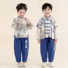 Disfraces de Hanfu para Actuación Infantil, Atuendos para Recitar Poesía Tang, Ropa Étnica para Niños, Nuevo Estilo 2026 Traje Tang de Pequeño Caballero, Vestidos Antiguos para Niñas