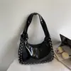 Bolsa Vermelha Feminina 2025 Nova Outono High-End Grande Capacidade para o Dia a Dia Bolsa de Ombro Único Bolsa para Noiva Bolsa de Casamento
