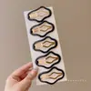 Pinza lateral fresca y dulce en forma de estrella, pinza para el cabello de alta gama estilo dopamina, accesorio para el cabello de pinza para flequillo exquisito y simple