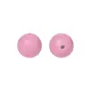 Cuentas de Silicona de 15 mm, Redondas para Pulsera de Abalorios DIY, Llavero, Accesorios para Joyería, Cuentas Sueltas al por Mayor en Stock