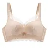 Lingerie Sexy de Renda para Mulheres, Sem Fio, Sem Costura, Respirável, Sutiã Confortável, Tipo de Ajuste para Seios Pequenos, Roupa Íntima Feminina Confortável