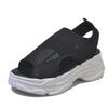 Sandalias Deportivas para Mujer Transpirables Verano 2024 Nuevo Tejido Volador Zapatos para Mujer Suela Gruesa Casual Estudiante Planos con Pedrería Boca de Pez
