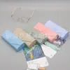 2025Ins Estuche Elegante de Gama Alta Portátil Anti-Presión para Gafas para Estudiantes, Hombres y Mujeres, con Logo, Modelo Nuevo Retro al por Mayor