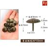 Clavos Decorativos con Forma de Crisantemo, Clavos Grandes de Cabeza Redonda, Clavos de Cobre Imitación, Clavos para Sofá, Tachuelas Decorativas Redondas para Muebles, Remaches, Clavos de Hierro para Puerta