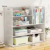 Estante de Almacenamiento de Escritorio Pequeño Simple Estante de Almacenamiento para Escritorio Pequeño Estantería Pequeña para Escritorio Estantería para Libros para el Hogar Nuevo Estilo Popular 2025