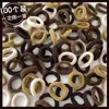 Gomas para el pelo de tamaño pulgar, altamente elásticas y duraderas, Cuerdas para el pelo para niños, cómodas y que no dejan marca, Bandas para el pelo de colores caramelo para niñas, Gomas dulces y lindas