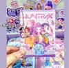Novo produto: Caderno Fofo de Grupo de Meninas de Demon Slayer com Bolso Porta-Adesivos Três em Um e Pingente, Papelaria Feminina para Estudantes