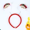 Nueva Hebilla de Cabeza con Astas Luminosas de Múltiples Estilos Navideños Decoración de Diadema Navideña Hebilla de Cabeza para Regalo de Navidad Diadema