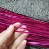 Cuerdas de Cabello Trenzadas de Colores, Bandas para el Cabello de Rastas de Siete Colores, Accesorios para el Cabello de Niños, Cuerdas para el Cabello de Rastas, Cintas Doradas