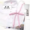 Corbata sin nudo de color puro para uniforme jk Corbata de uniforme de marinero versátil Accesorios lindos para chicas Cinta de color puro Xiaowu