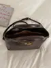 Bolso Cubo Retro Shuai Mi Jia para Mujer 2026 Nuevo Bolso de Mano con Patrón de Diamantes Moda de Nicho Bolso de Hombro Único Cruzado