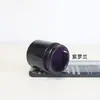 Venda Direta Pote de Vidro Porcelana Preta Cânhamo Garrafa de Vidro Violeta à Prova de Luz Garrafa para Creme Anti-UV Tampa de Baquelite