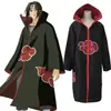 Capa do Traje de Halloween da Organização Akatsuki de Naruto Capa Cosplay Performance Anime Desenho Shikaku Cos Traje