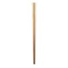Palitos Estilo Coreano Palitos de Aço Inoxidável 304 Todos Quadrados Dourados Antiderrapantes Conjunto de Palitos Palitos Estilo Japonês Talheres de Aço Inoxidável Palitos