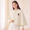 Chal de algodón puro JQ Jingqi, Chaleco calentador de hombros para mujeres embarazadas, Otoño e Invierno, Calentador de hombros acolchado posparto para lactancia, Para habitaciones con aire acondicionado
