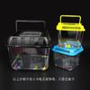 Tanque para Tortugas, Tanque para Peces Dorados, Caja para Mascotas, Caja de Plástico para Tortugas, Botella Portátil para Tortugas, Copa para Betta, Caja Transparente para Hámsteres, Caja Cuadrada Pequeña y Mediana