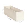 Caja de almacenamiento de algodón y lino auténtico Tianshan, caja de almacenamiento lavable para el hogar, para guardar sujetadores, ropa interior y calcetines.