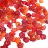 Contas Espaçadoras Flor de Cinco Pétalas em Acrílico Acessórios para Pulseira de Miçangas Artesanais DIY Acessórios de Joias para Brincos Artesanais