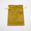 Bolsa de Veludo Personalizada, Pequena Bolsa para Joias e Brinquedos, Bolso com Aba e Cordão para Fones de Ouvido, Bolsa de Armazenamento de Veludo à Prova de Poeira