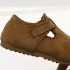 Zapatos Casuales de Cuero para Niñas, Novedad Otoño 2026, Zapatos Casuales Boken para Niños, Primavera y Otoño, Venta al por Mayor 6530