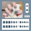 Parches de Uñas Desgastables Personalizados, Uñas Desgastables de Alta Gama, Parches de Uñas Cortos Pintados a Mano, Parches Desgastables para Manicura al por Mayor