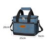 Amazon Bolsa de Almuerzo Térmica de 8L Bolsa de Almuerzo Portátil Plegable para Viajeros Bolsa Térmica Impermeable Tela Oxford Bolsa Térmica para Niños