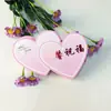 Tarjeta Rosa Doble Amor Cartón Tarjeta de Cumpleaños Regalos Saludos Creativa Tarjeta en Forma de Corazón Venta al por Mayor