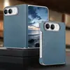 Funda para Teléfono Plegable Duo de Apple Color Sólido Carga Magnética Integrada Resistente a Caídas Funda Protectora iPhoneduo