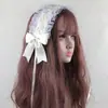 Diadema de Encaje Blanco Estilo Lolita Soft Girl Japonés Diadema Estilo Hada Todo Fósforo Pequeños Accesorios para el Cabello Lolita Soft Girl KC