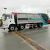 Camión compactador de basura trasero Jianghuai 9-10 con mecanismo de vuelco opcional para la recolección y transporte de basura sanitaria